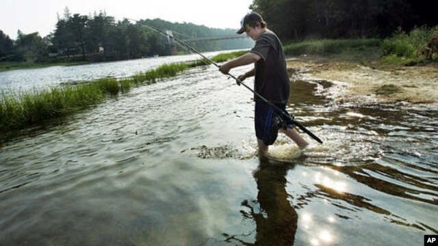 The Merrimack River in Massachusetts