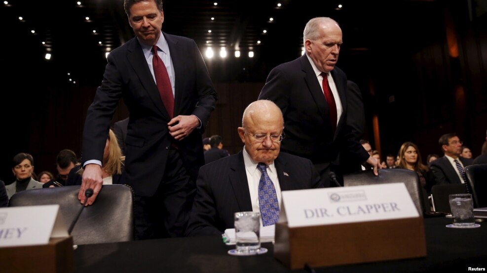 James Clapper in Capito Hill