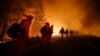 Crews Gain Some Ground in Battling California Wildfire