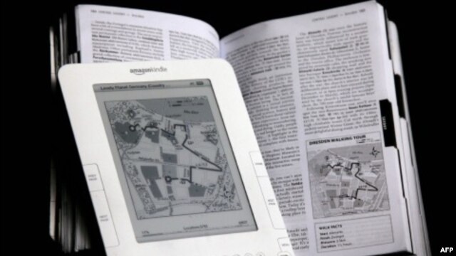 An Amazon Kindle e-Book
