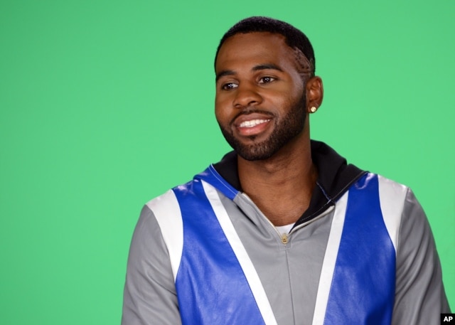 Musician Jason Derulo appears during a taping of MTV's "10 On Top" at the MTV Studios, July 11, 2013 in New York City.