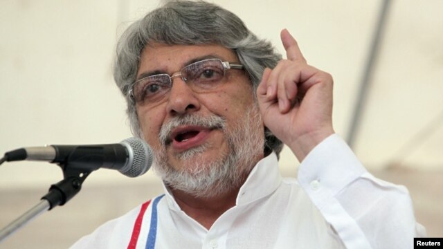Former Paraguayan President Fernando Lugo