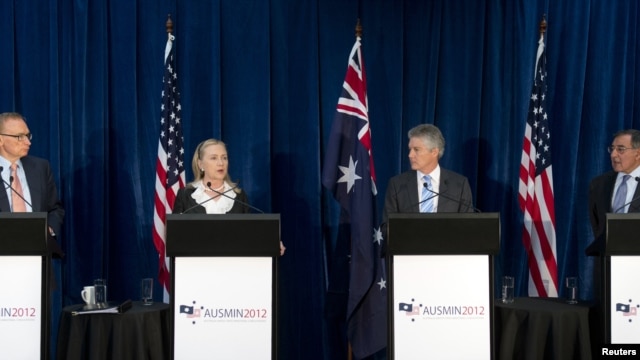 Državna sekretarka Hilari Klinton na samitu u Australiji