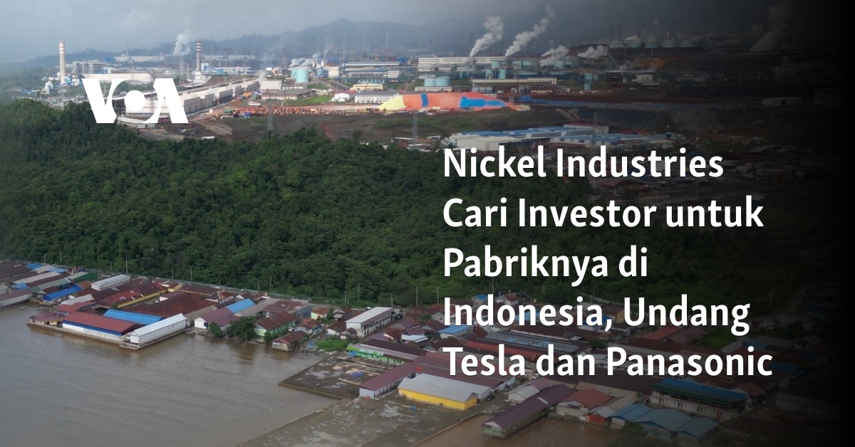 Nickel Industries Cari Investor Untuk Pabriknya Di Indonesia Undang