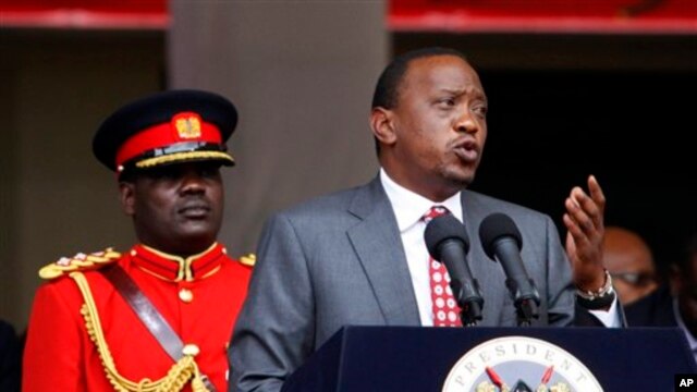 Rais wa Kenya Uhuru Kenyatta