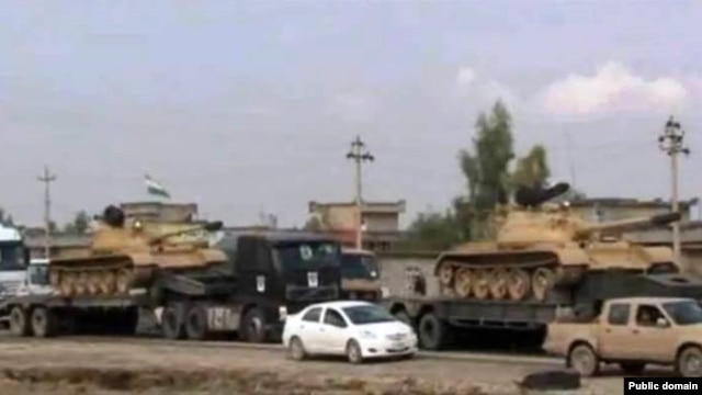 Herêma Kurdistanê hêzên leşkerî dişîne Kerkukê. 