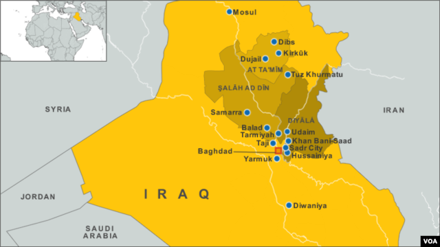 Cities hit by coordinated bombings and shootings on July 23, 2012 that killed more than 100 people.