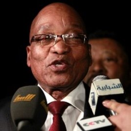 AU Takes Truce Plan to Libyan Rebels