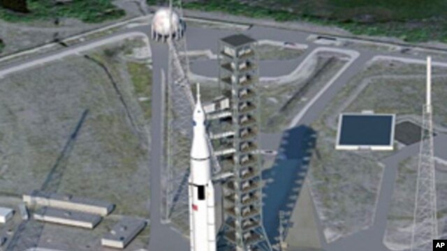 The Space Launch System, or SLS (artist's conception)
