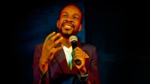 Kibuuka enjoys satirizing political, race and class issues (Courtesy D. Kabuuka)