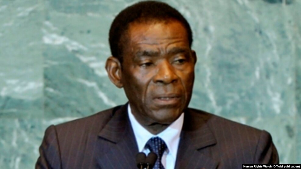 Teodoro Obiang Nguema, le président de la Guinée équatoriale