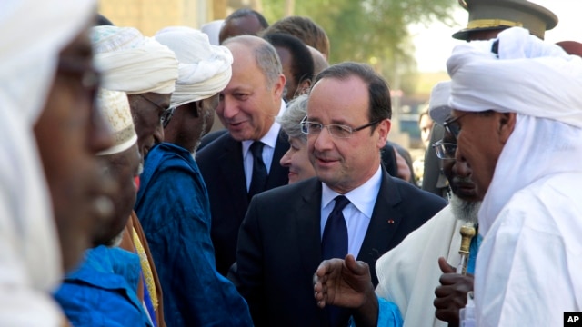 François Hollande à Tombouctou