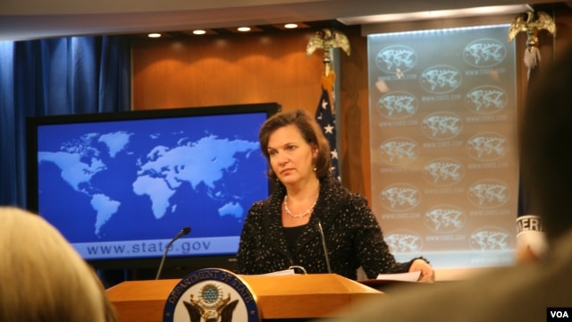 Phát ngôn viên Bộ Ngoại giao Hoa Kỳ Victoria Nuland 