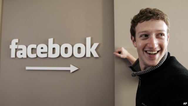 Mark Zuckerberg, người đồng sáng lập Facebook