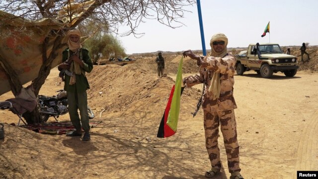 Một binh sĩ thuộc nhóm ly khai Tuareg