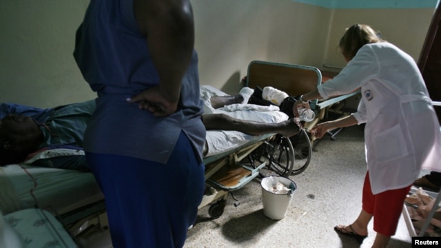 El 28 de agosto de 2012 Cuba anunció que había sido erradicado un foco de cólera detectado el 3 de julio en el municipio de Manzanillo.