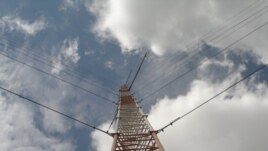 One of LTWP’s wind data masts measures wind at the site near Lake Turkana [Photo: LTWP]
