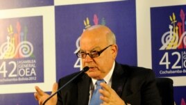 La 42a. Asamblea General de la OEA, en Cochabamba, Bolivia, decidió postergar las reformas a la CIDH por seis meses. [Foto: OEA]