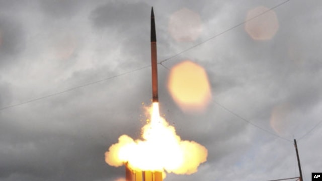 A THAAD missile test launch (file photo)