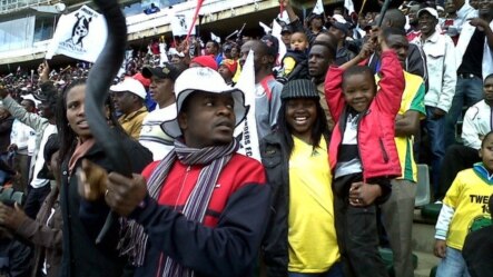 Highlanders FC supporters