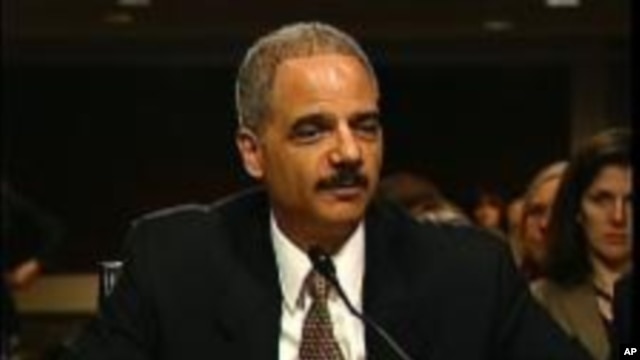 Eric Holder, US Attorney General