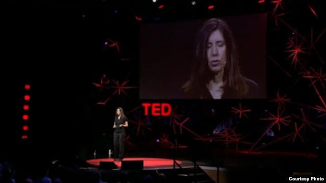 인터넷에 올라온 미국 테드(TED) 강연 장면. (자료사진)