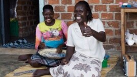 Fatuma, a widow with four children, earns $100 a month rolling beads for Bead for Life. (Courtesy Bead for Life)