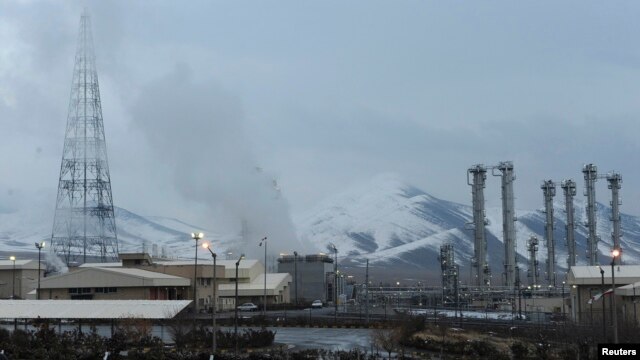 Nhà máy điện hạt nhân Arak của Iran, nằm cách thủ đô Tehran 190 km về hướng tây nam