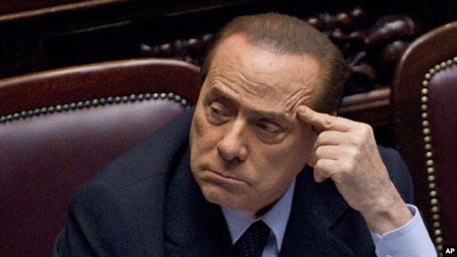 Italian Prime Minister Silvio Berlusconi (File)