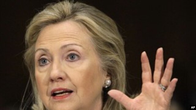 US Secretary of State, Hillary Clinton