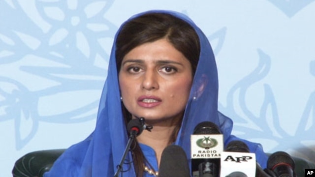 Pakistan Foreign Minister Hina Rabbani Khar (file photo).