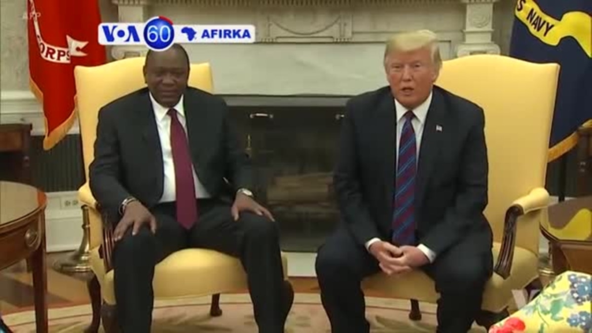 Voa Afirka Shugaban Kasar Kenya Uhuru Kenyatta Ya Gana Donald Trump