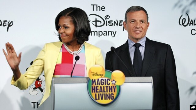 Michelle Obama ha hecho de la promoción de la nutrición y ejercicios físicos un tema central de su periodo como primera dama, particularmente en lo relacionado con los niños.