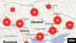 Map of Ukraine