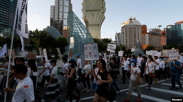 Labor unrest in Macau