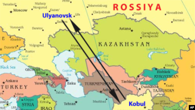Ulyanovsk-Kobul yo'nalishi