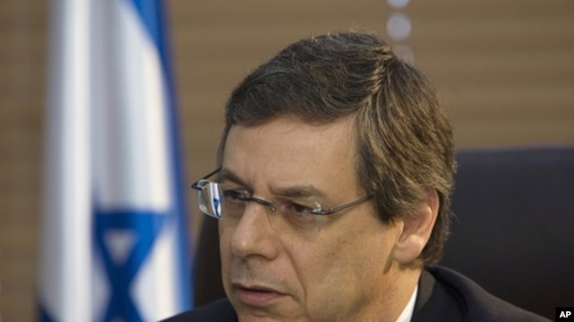 Israel's Deputy Foreign Minister Danny Ayalon speaks during an interview with Reuters in Jerusalem. (File Photo)