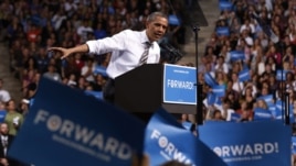 U.S. President Barack Obama speaks at a campaign event at the University of Colorado Boulder, November 1, 2012. 