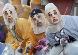 Mardi Gra festivaliga oz qoldi