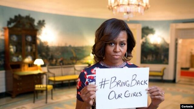 Michelle Obama on #BringBackOurGirls