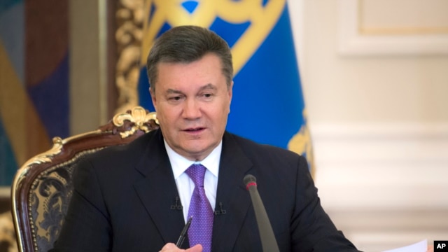 Tổng thống Ukraina Viktor Yanukovych