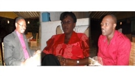  Abatumire mu kiganiro Dusangire Ijambo: Patrick Kwizera; Aline Nzeyimana na Jean Baptiste Ndayishimiye