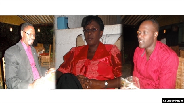  Abatumire mu kiganiro Dusangire Ijambo: Patrick Kwizera; Aline Nzeyimana na Jean Baptiste Ndayishimiye
