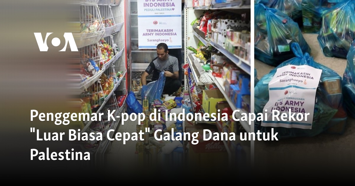 Penggemar K Pop Di Indonesia Capai Rekor Luar Biasa Cepat Galang Dana