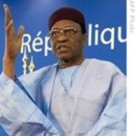 Niger's deposed long time President Mamadou Tandja
