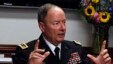 General Keith Alexander, director of the National Security Agency (NSA) and U.S. Cyber Command speaks to reporters during the Reuters Cybersecurity Summit in Washington, May 14, 2013. 