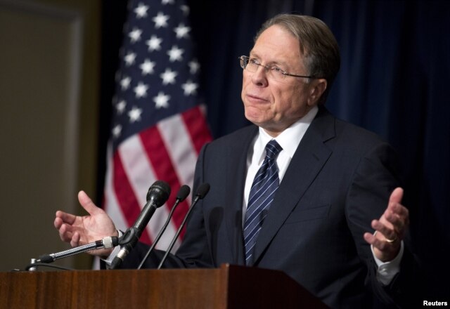 Wayne LaPierre, người đứng đầu tổ chức Hiệp hội Súng Quốc gia đầy thế lực