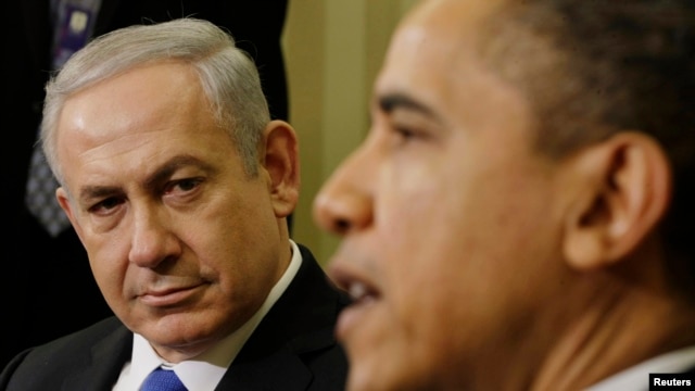 U.S. President Barack Obama meets with Israel's Prime Minister Benjamin Netanyahu in the Oval Office of the White House in Washington, March 5, 2012.   