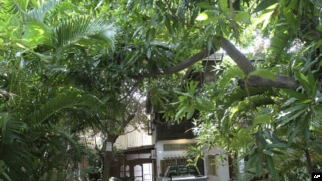 A general view of the home of French architect Patrick Henri Devillers is pictured in Phnom Penh, Cambodia, June 21, 2012. 