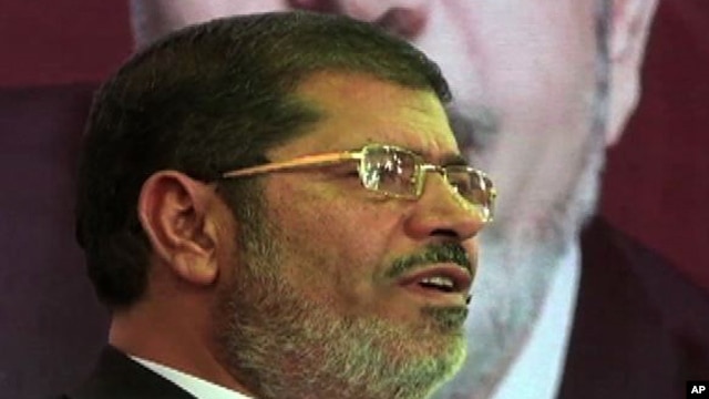 Novoizabrani predsednik Egipta Mohamed Morsi